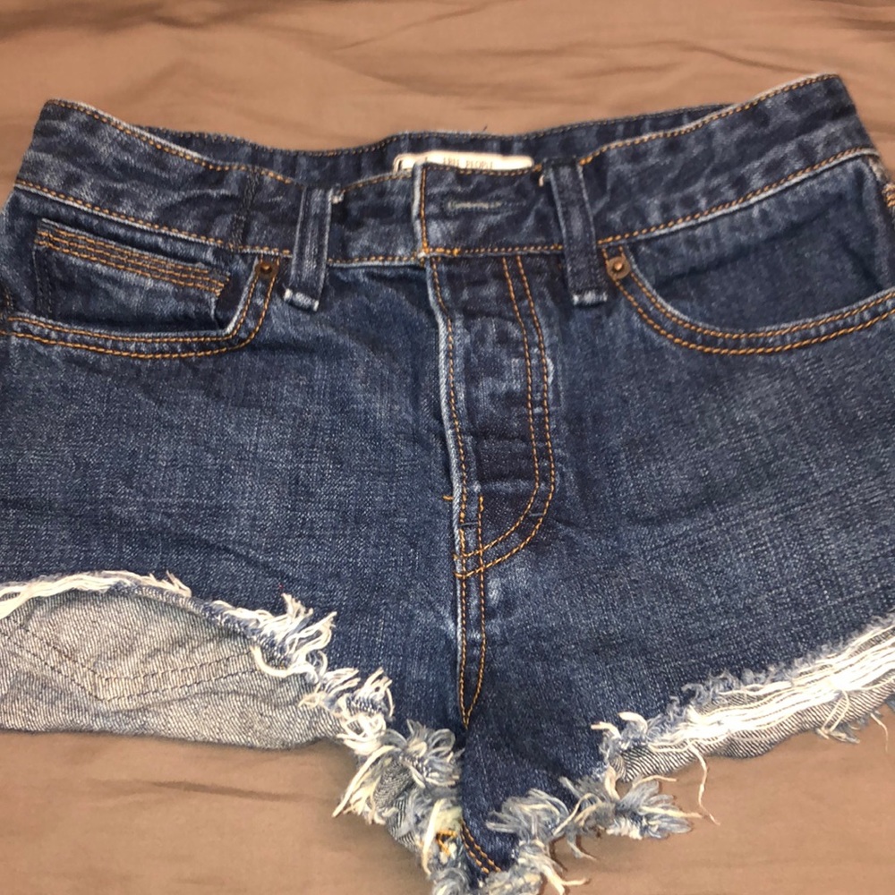 Free People Denim Shorts